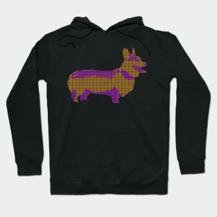 Cute little Corgi - Typography Artwork Hoodie